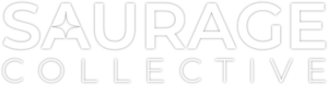 Saurage Logo White